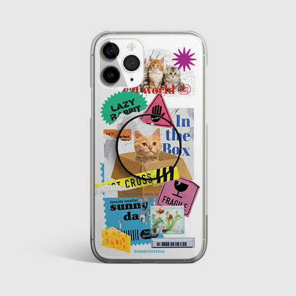 하드젤리 / 펫트하우스(냥이) 케이스 &amp; 스마트톡 SET-478